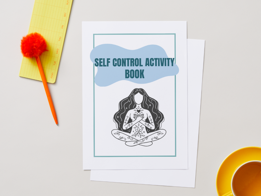 Self Control Activity Book | Digital Download