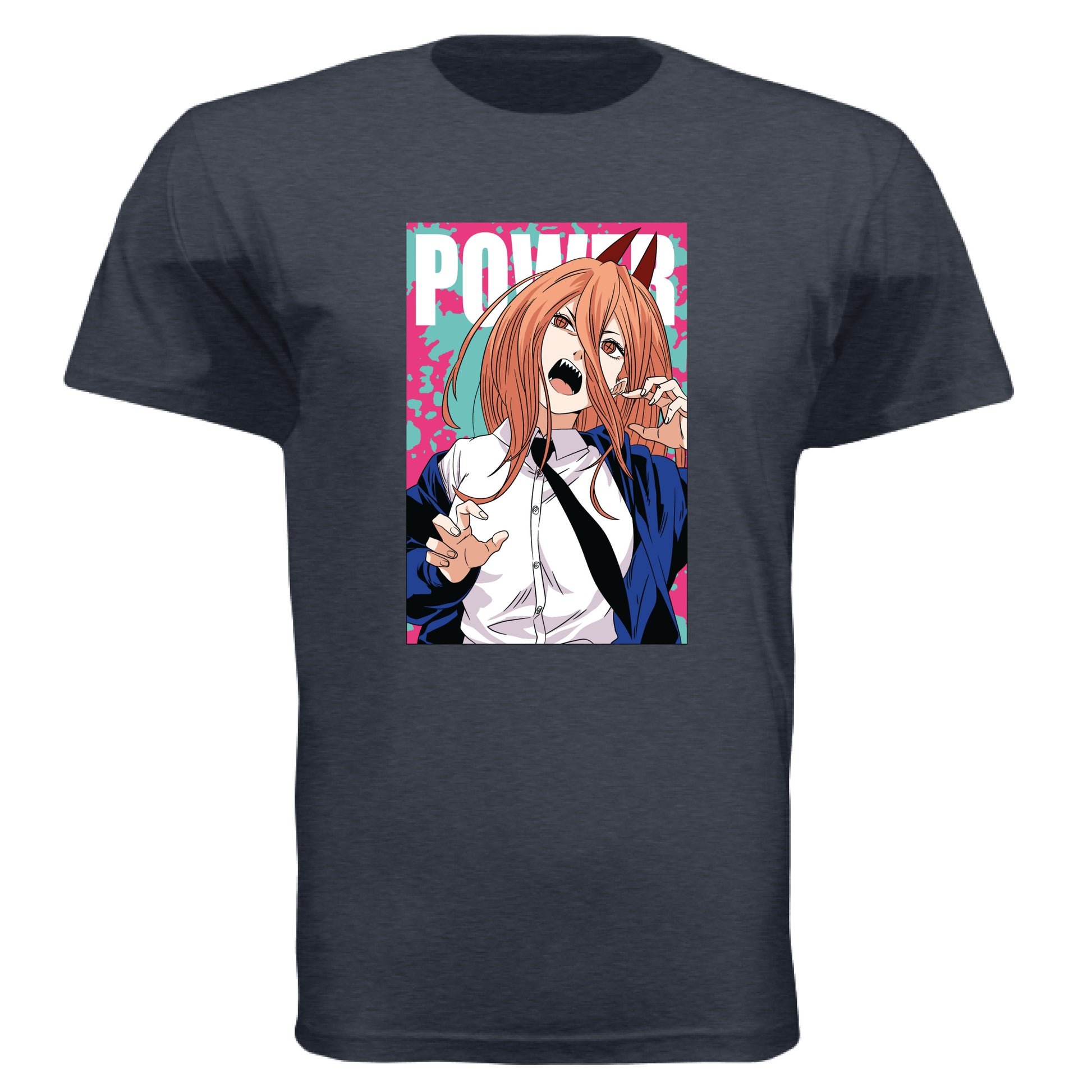 Heather Navy - FRONT